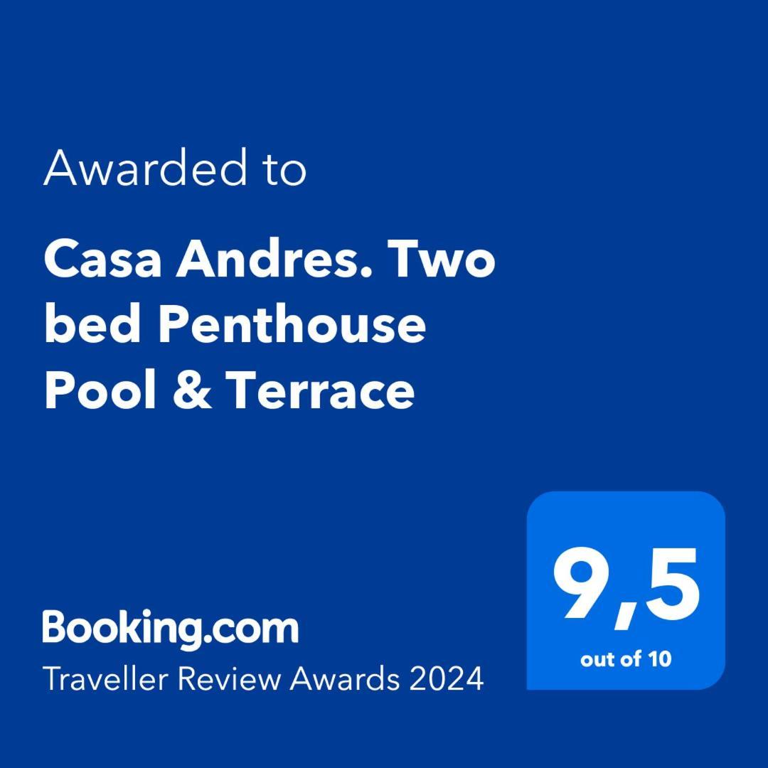 Casa Andres. Two Bed Penthouse Pool & Terrace Apartment Alicante Bagian luar foto